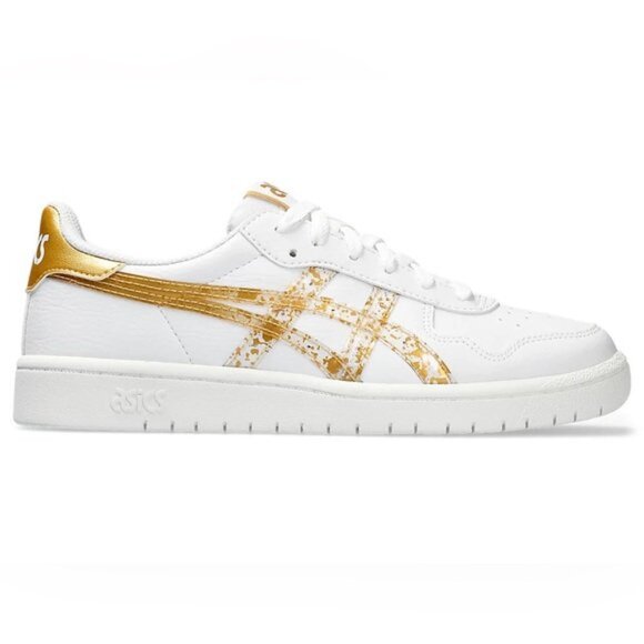 NIB Asics Japan S Sneaker in White & Pure Gold - size W8, - Picture 5 of 10
